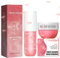 Bum Bum Cream & '24 Haar- und Körperduftspray Duo, Körperspray mit Gesäßcreme Cream, Spendet der Haut Feuchtigkeit, Geschenke für Liebhaber, Frauen, Mütter (Rosa)