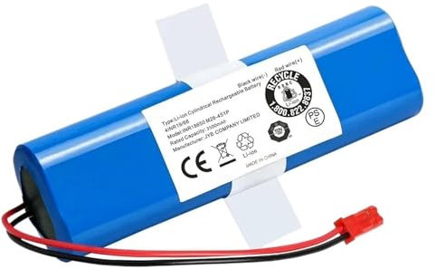 Batteria Al Litio Da 14,8 V, 12800 MAh, Compatibile Con ILIFE, V3s Pro V50 V5s Pro V8s V80 Max B5 Max S5 Pro X750, Batteria For Aspirapolvere Robot(3200mAh)
