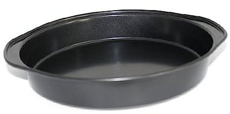 Uonlytech 2piezas Bandeja Para Pizza De Molde Para Hornear Antiadherente Para Pasteles y Postres