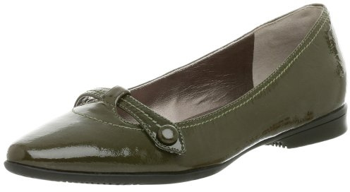 ECCO Women's Budapest Mini T-Strap,00450-Olive,36 EU (US Women's 5-5.5 M) Green