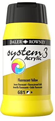 Daler Rowney Peinture acrylique système 3, citronier, 1