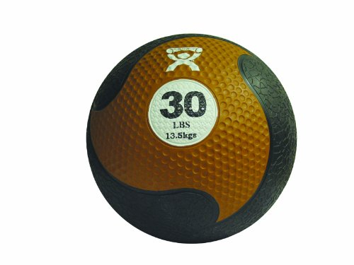 CanDo Medizinball aus Gummi - Gewicht - 13,6 kg