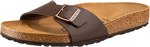 BIRKENSTOCK Herren Madrid Birko Flor Clogs, Braun (Brun Foncé)