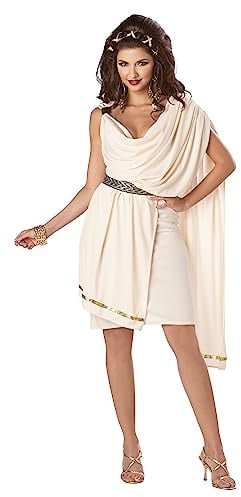 California Costumes Apparel Damen Deluxe Classic Toga Erwachsenenkostüm, L