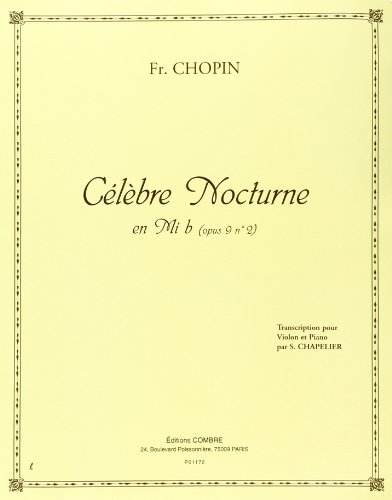 Nocturne en mi b op. 9 n° 2 pour Violon et piano