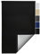 Sol Royal Thermorollo SolReflect T42 Verdunkelungsrollo 80x160 cm Rollo Schwarz - Rollos für Fenster ohne Bohren mit Thermobeschichtung - Wärmeschutzrollo Thermo Rollo zum Klemmen, Klemmfix Rollo
