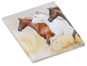 Pagna 20144-15 Poesiealbum Wildpferde 128S