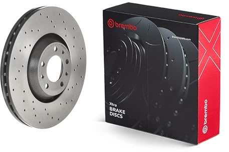 BREMBO 09.8670.1X 2x Bremsscheiben Vorne Ø330mm gelocht/innenbel. Kompatibel mit PEUGEOT 407 SW 6E 4246E0 4246K0 4246P8