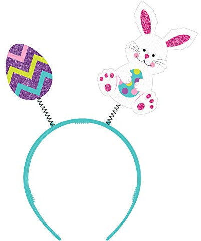 Amscan 399652 Kopfschutz aus Metall, 25,4 x 20,3 cm, mehrfarbig