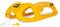 RollyToys Snow Cruiser Cat (ab 3 Jahren, Farbe Gelb, sehr Stabil, mit Stahlschienen, Schlitten, Rutscher) 200443