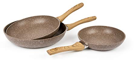 SET 3 PADELLE WOOD&STONE