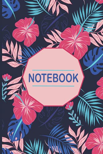 China Rose Printed Journal Notebook: Lined with 100 White Pages and Its size 6X9.