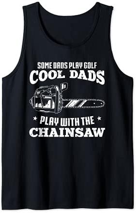 Uomo Boscaiolo, guardaboschi, motosega - regalo di papà Canotta