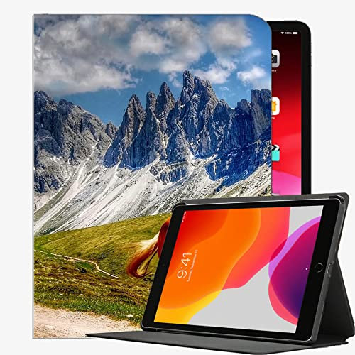 Fall Fit iPad Pro 9.7 Zoll 2016 Retardtablette ONLY (A1673 / A1674 / A1675), Blau Wolken Land 37597 Case Slim Shell-Abdeckung für iPad Pro 9.7