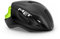 MET Sport Helm Strale, Schwarz/Gelb (Mehrfarbig), M