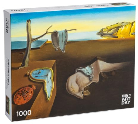 Today is Art Day - Salvador Dali - Beharrlichkeit der Erinnerung - Puzzle - 1000 Teile