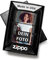 Zippo Feuerzeug selbst gestalten - Personalisiertes Zippo mit eigenem Foto Bedrucken (Schwarz)