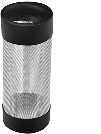 MiOYOOW Aquarium Filterschutz 12 mm/18 mm Aquarium Edelstahl Mesh-Filtermedienabdeckung für Süßwasser Meerwasser