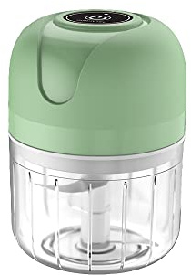 Mini Garlic Crusher, Food Chopper, Food Processors, Wireless Portable Kitchen Food for Vegetables, Fruits, Nuts Home Kitchen