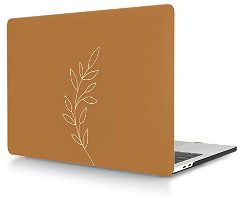 Hülle Kompatibel mit MacBook Pro 13 Zoll 2015 2014 2013 2012 Freisetzung A1425 A1502 mit Retina Display, Plastik Schützend Hartschale Snap Case für MacBook Pro Retina 13 Zoll, braun