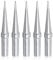 Mesee 5 Pieces ETO Soldering Tip Set Weller ET Series Soldering Iron Tips Replacement Lead Free Solder Iron Welding Tips Kit for WE1010NA WES51 WES50 WEP70 Weller Solder Station