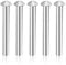 5 Pcs Solid Round Head Aluminum Rivets, Countersunk Fasteners Solid Rivets for Shovel Handle Garden Spade Handle Garden Shovel Spades for Gardening Garden Fork Handle Replacement (50 X 6 mm)