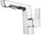 Rubinetti, Miscelatori per lavabo con doccetta estraibile, Rubinetti per lavabo da bagno Rubinetto per lavabo in ottone con acqua calda e fredda monoforo/cromato
