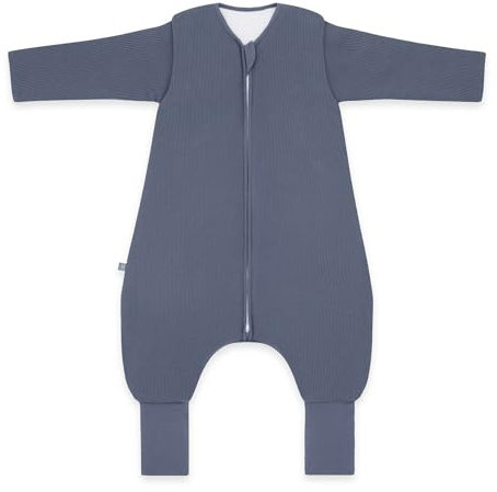 emma & noah Baby Schlafsack – Extra warm & kuschelweich für kalte Nächte – 3.5 TOG, mit Füßen & abnehmbaren Ärmeln, Bio-Baumwolle