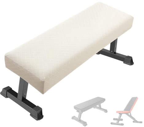 VeyoStories Hantelbank-Abdeckung, Trainingsbank-Abdeckung, Gymnastikbank-Abdeckung, Schutz für verstellbare flache Gewichtsübung, Fitnessbank, Sit-Up-Board – staubdicht, rutschfest und