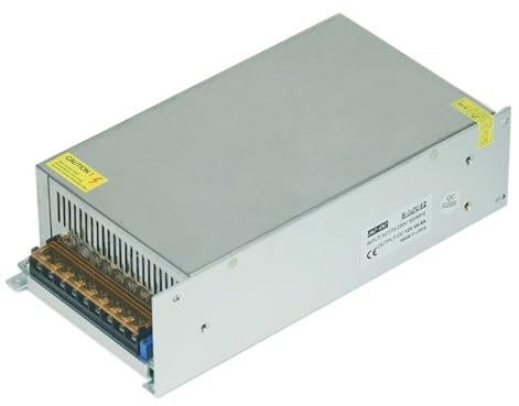 WANGZEYU Alimentatore Interruttore Alimentatore Switching 1000W 800W AC 220V TO DC 48V 36V 24V 12V Trasformatore Sorgente di Alimentazione AC DC Uninterruptibl(12V 83.3A 1000W)