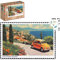 Milliwood Hello Traveler Köstliches Puzzle - Großartige Unterhaltung für die ganze Familie - Unregelmäßig geformtes Puzzle - Sorrento - 51x34cm - 500 Elemente