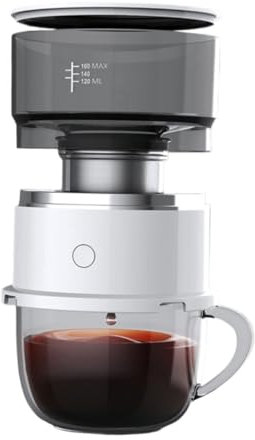 DECHOUS Kaffeevollautomat Mit Espressomaschine Für Kaffeemaschine Kompakt Batterie Für Hause