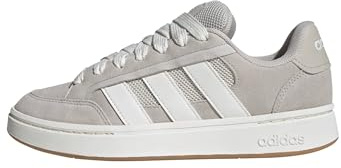 adidas Men's Grand Court Alpha Shoes, Wonder Alumina/core White/Gum 3, 13 UK
