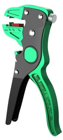 Pinza spelafili automatica, tronchese piccolo, becco d'anatra regolabile, spelafili elettrici, 0,2-4,0 mm quadrati, 1 pz.