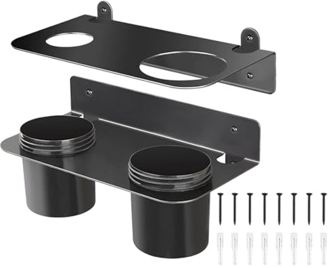 Oil Jug Holder Rack - 600g Oil Funnel Holder Kit With Removable Drip Cups Wall Mount Auto Shop Supplies For Coolant Motor Engine Additive Filter Valve Spill Drain Storage Car Trailer Race Train