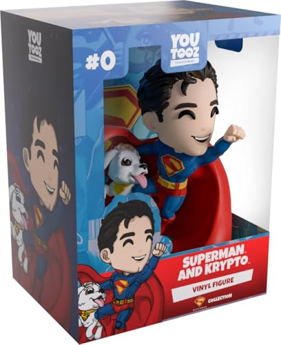 Superman 2025 Vinyl Figur Superman & Krypto 13 cm