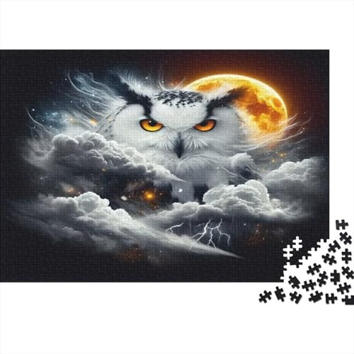 Puzzle 1000 pezzi Vecchia che Si Arrampica sull'Albero 52x38cm Carta Riciclata Per Adulti Età 12+ Gatto sull'Albero Impossibile Difficile Attività Domestica Regalo di Compleanno per Uomini