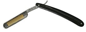 Dovo = Rasiermesser 5/8 Schwarzes Gehäuse, einzigartig, Standard