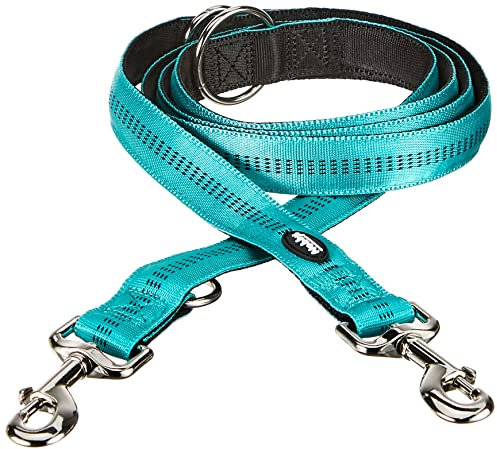 Nobby Führleine Soft Grip, türkis L: 200 cm, B: 25 mm, 1 Stück