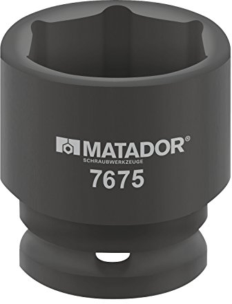 MATADOR Kraft-Steckschlüsseleinsatz, 25(1): 34 mm, 7675 0340