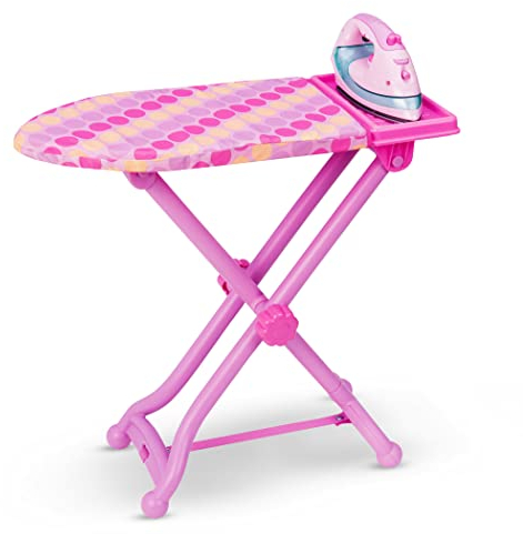 Play Circle Battat Ensemble de Nettoyage pour Enfants - Fer à Repasser Jouet - Table à Repasser Pliable - Jeu de rôle - 3 Ans et Plus