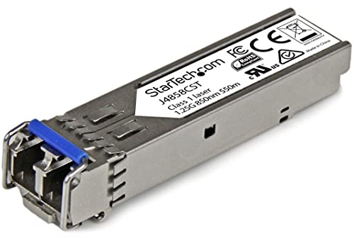 StarTech HP J4858C Compatible Transceiver Module Gigabit Fiber SFP 0.5 x 0.6 x 2.2