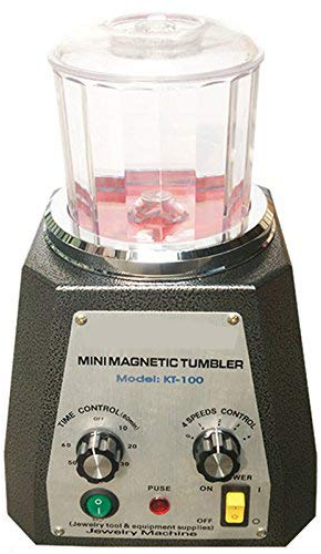 Magnetic Tumbler 100mm Jewelry Polisher & Finisher Finishing Polishing machine