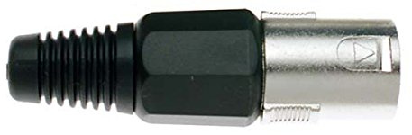 Stagg 926H PRO Nickel plattierter XLR Stecker