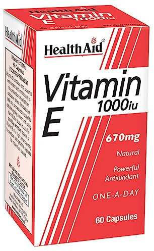 HealthAid Vitamin E 1000iu - 60 Capsules