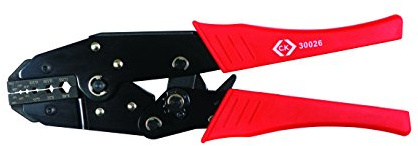 C.K Knarren-Crimpzange, 430026, Schwarz, Rot
