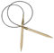 KnitPro K35341 Rundstricknadel, Holz, Braun, 100cm x 5.5mm