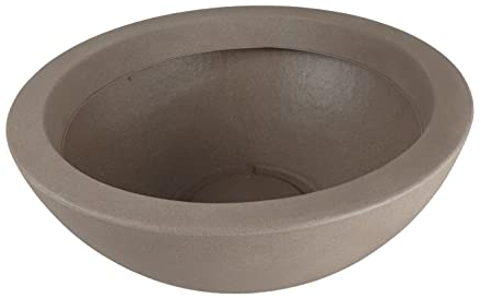 Sesua Pflanzschale rund Taupe