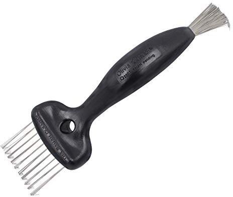 Olivia Garden The Brush Cleaner Noir - L'outil Rapide et Facile pour Nettoyer et Prolonger la Vie de vos Brosses