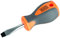 HR - Destornillador Corto de Boca Plana 6,5x38 mm - 170412